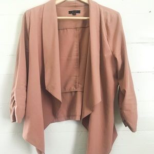 Nude Waterfall Blazer